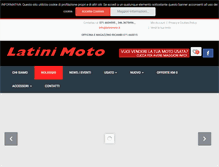 Tablet Screenshot of latinimoto.it